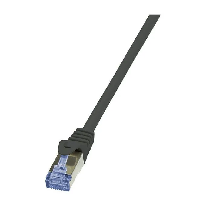 Logilink Patchkabel mit Cat7-Rohk. Primel. S/FTP schw 0,50m — image 1