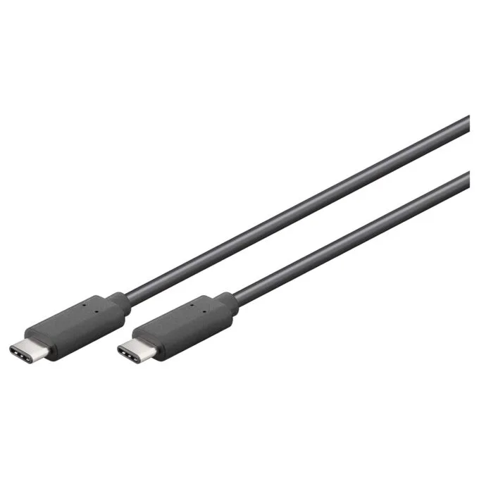 Goobay USB 3.1-Stecker (Typ C) > USB 3.1-Stecker (Typ C) [1m schwarz] — image 1
