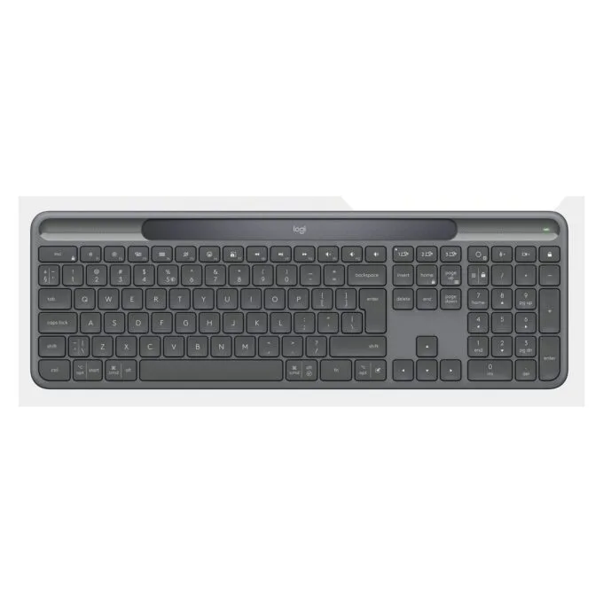 Logitech Slim Solar+ for Business - Graphite - (CH) — image 1