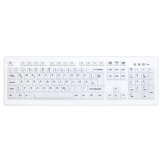 Contour ACTIVE KEY Wireless Hygiene Desktop Keyboard Fully S — image 1