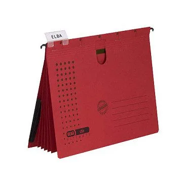 ELBA chic Ultimate Personalhefter kaufmännische Heftung DIN A4 rot — image 1