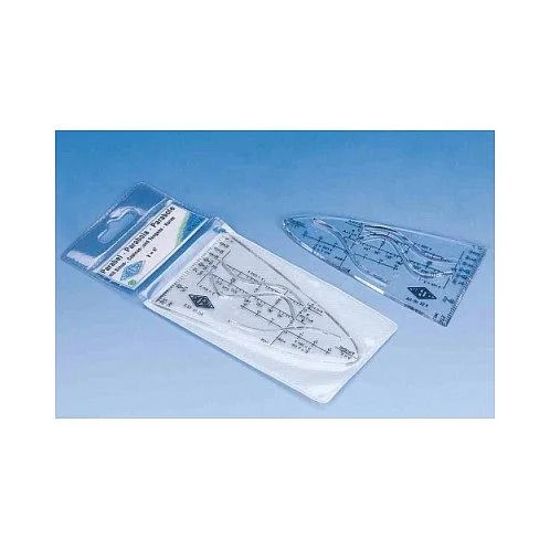 WEDO Parabelschablone transparent — image 1