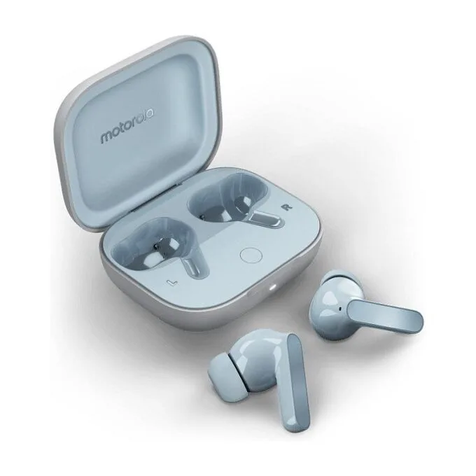 Motorola moto buds (hellblau) — image 1