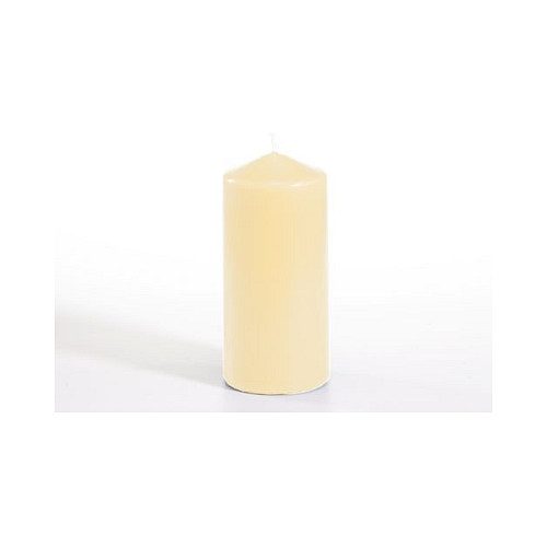 CANDLE PAPSTAR Kerze 13 cm creme