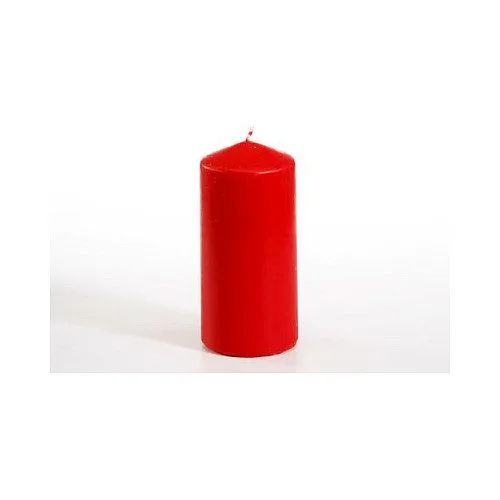 CANDLE PAPSTAR Kerze 13 cm rot — image 1