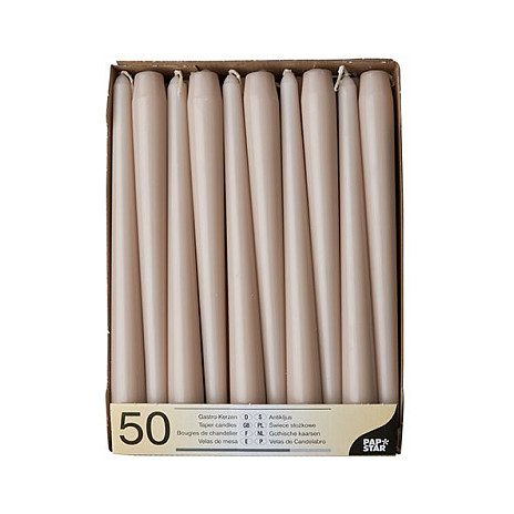 CANDLE PAPSTAR Kerzen 25 cm puder