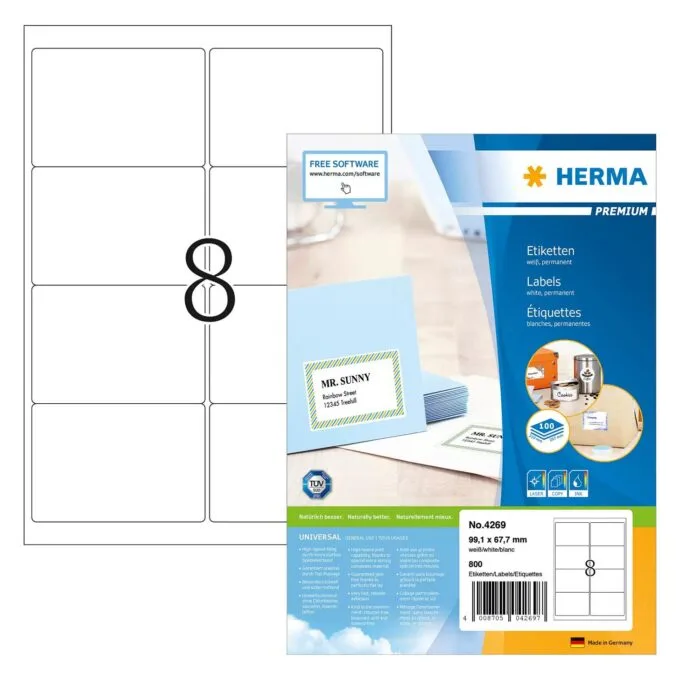 HERMA 4269 printer label — image 1
