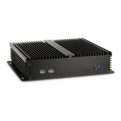 Inter-Tech IP-40 Gehäuse Thin Mini-ITX, USB 3.0, schwarz