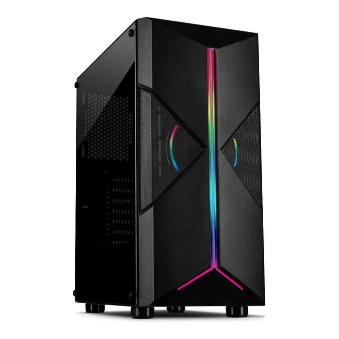 Inter-Tech Gaming-Gehäuse IT-3306 Cavy.1X120mm ARGB-Lüfter — image 1