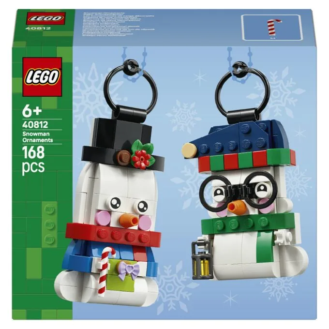LEGO 40812 Seasonal Deko-Schneemnner — image 1
