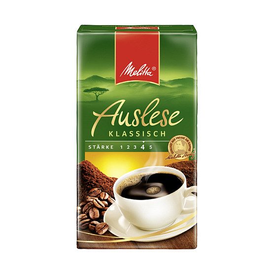 Melitta – Melitta Auslese klassisch – Gemahlener Kaffee – 500 g