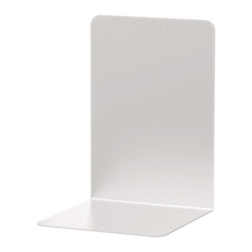 Buchstützen silber 12,0 x 12,0 x 17,5 cm – 2 Stück