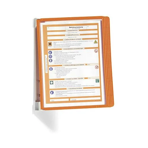 WandSichttafelsys. VarioWall 5 Sichttafeln orange — image 1