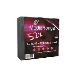 MediaRange CD-R 700MB 10pcs Slimcase 52x — image 1