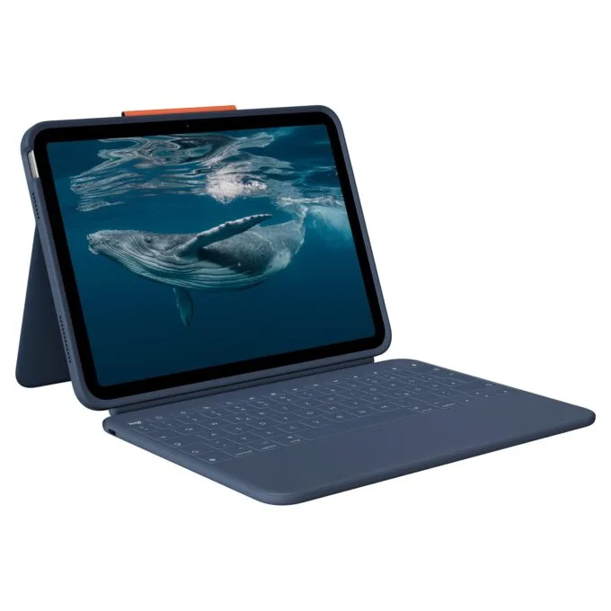 Logitech Rugged Combo 4c CLASSIC BLUE (DE) — image 1