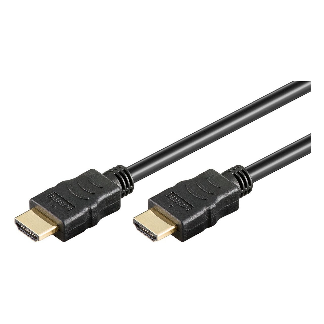 Goobay 2m HDMI Kabel mit Ethernet, 4K (2160p), vergoldete Kontakte