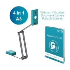 IRIScan Visualizer 7 Dyslexic, USB-Dokumentenkamera und mobiler Scanner