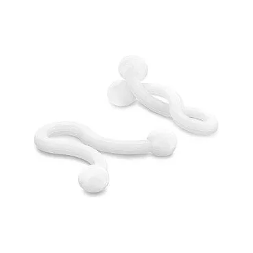 Delock Kabeldriller Ø 5 mm transparent, 100 Stück — image 1