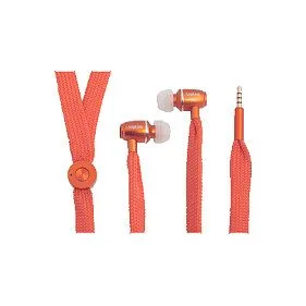 Logilink Stereo In-Ear Headset, mit Mikro, 1x 3,5mm, orange — image 1