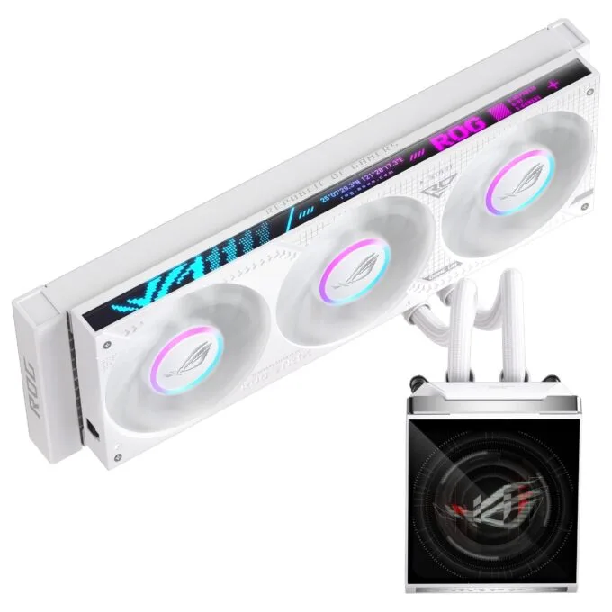 K ASUS ROG STRIX SLC IV 360 ARGB LCD WHITE — image 1