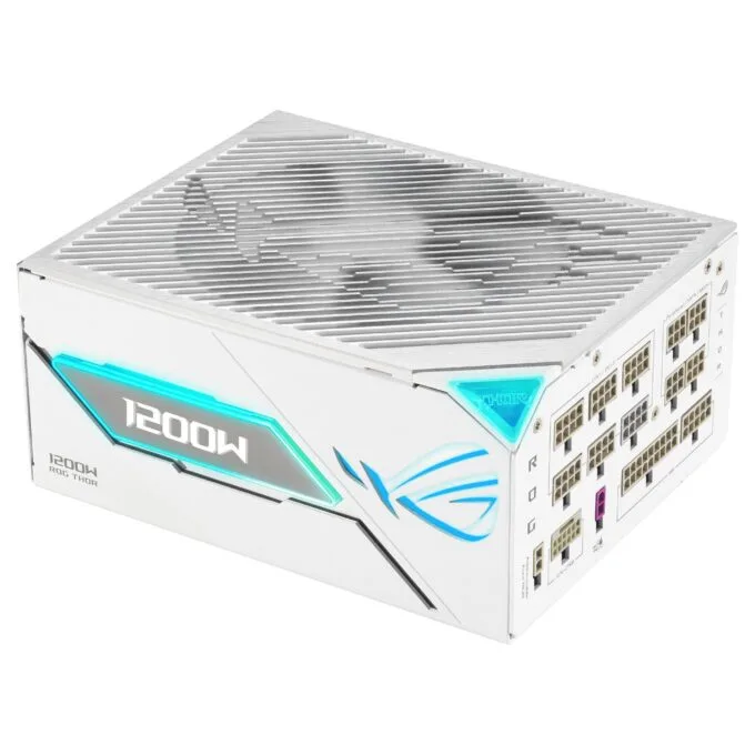 ASUS ROG -THOR-1200P3-WHITE-GAMING-E power supply unit — image 1