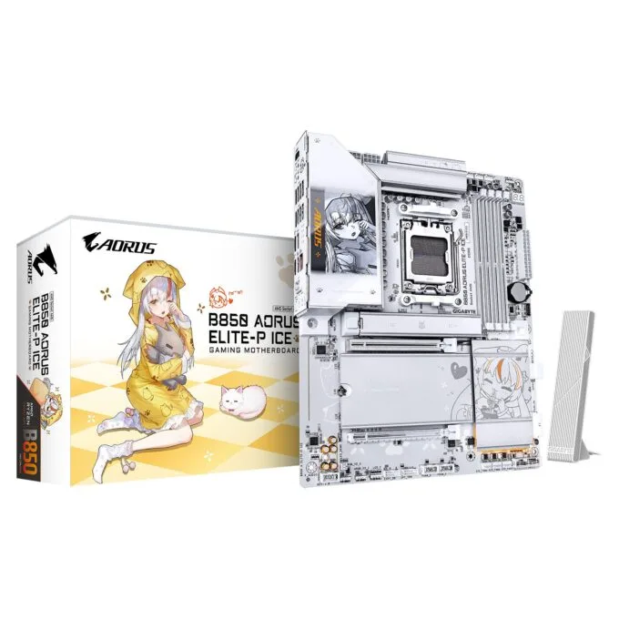 GIGABYTE B850 AORUS ELITE-P ICE AM5 4xDDR5 HDMI — image 1