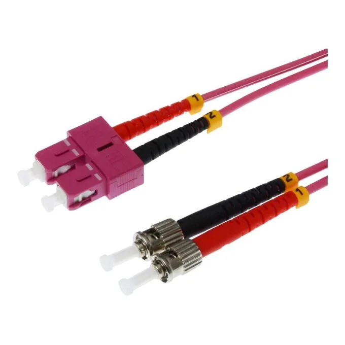 Helos 1m OM4 SC/ST InfiniBand/fibre optic cable — image 1
