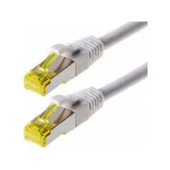 helos Patchkabel Cat.6a GHMT AWG 26/7 weiss 1,0m