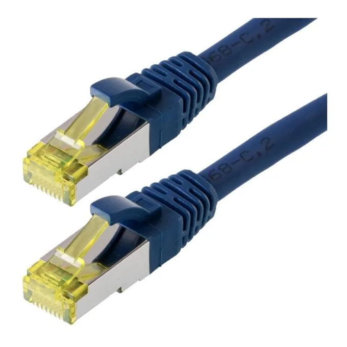 Helos S/FTP (PIMF) CAT 6a 30m networking cable — image 1