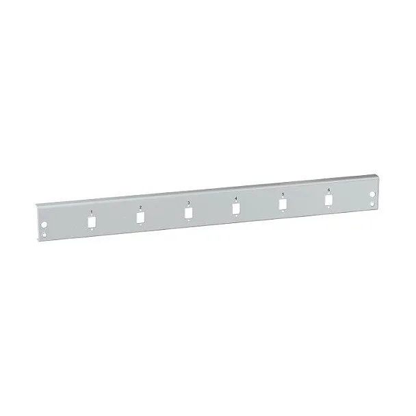EFB VSB-FP-12SC-S Frontblende 12 x SC Simplex/E2000® Simplex/MTRJ/LC Duplex grau — image 1