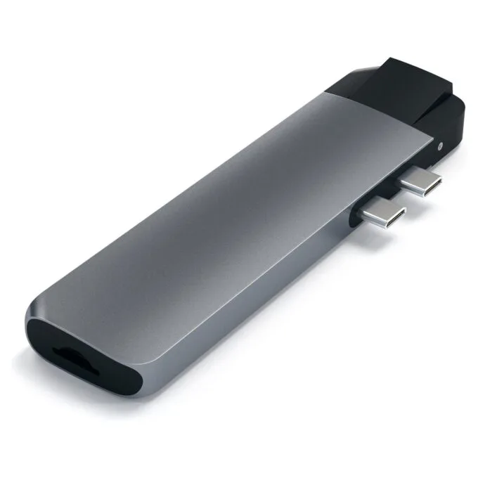 Satechi Type-C Pro Hub 4K HDMI with Ethernet space gray — image 1