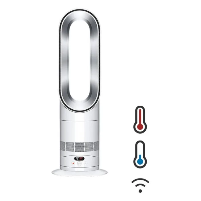 Heizlüfter AM15 Hot+Cool Ventilator, Weiß/Silber — image 1