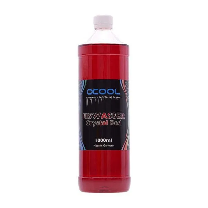 K Alphacool Eiswasser Crystal Red, 1000ml Fertiggemisch - rot — image 1