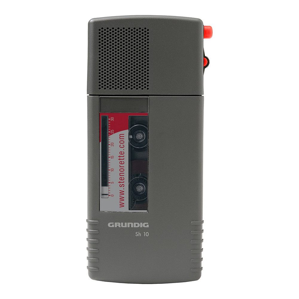 Grundig SH 10 Stenocassette dictation machine Titanium (GFI2700)