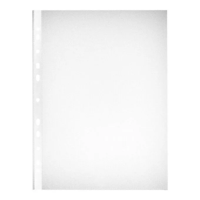 Prospekthülle A4 PP glasklar dokuecht 100er Packung — image 1