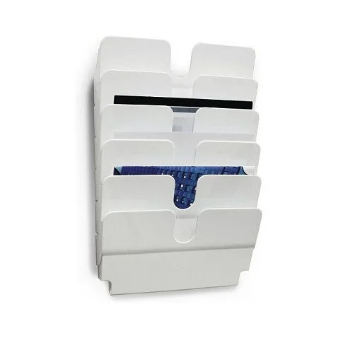 Prospektspenderset Querformat Flexiplus 6 A4 weiß — image 1