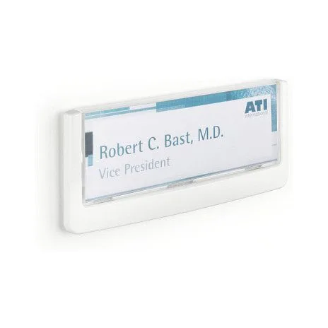 Türschild 14,9 x 5,25 cm weiß — image 1