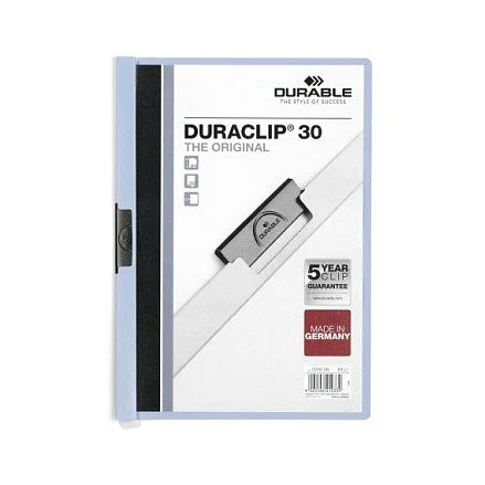 Klemmhefter Duraclip DIN A4 hellblau — image 1