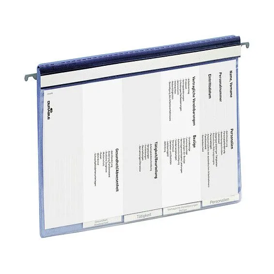 Personalhefter 1 Stück blau — image 1