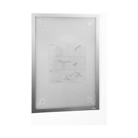 DURAFRAME WALLPAPER A4 Inforahmen silber — image 1