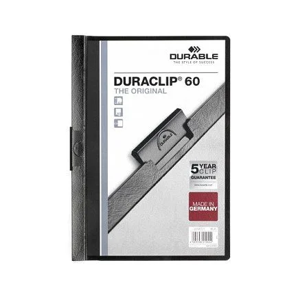 Klemmhefter Duraclip DIN A4 schwarz — image 1