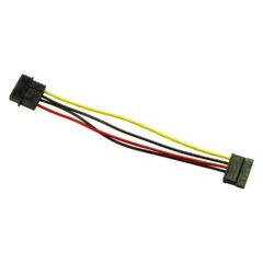 Inter-Tech Adapter 1x Molex -> 1x SATA Power 0,15m