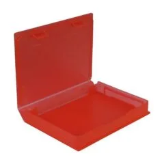 HDD Schutzbox 2,5" Kunststoff rot