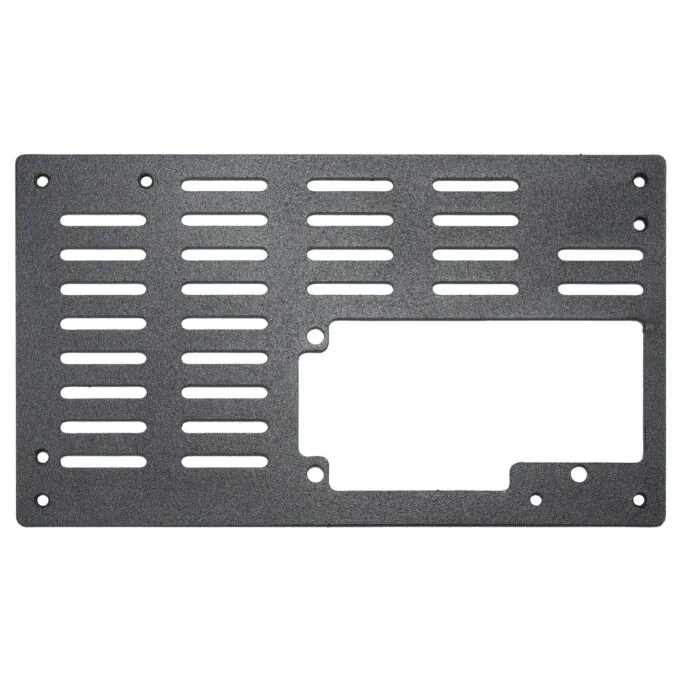 Inter-Tech AC Netzteilblende ATX-02, ATX-FlexATX, Stahl — image 1