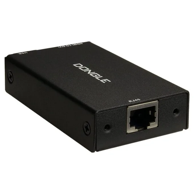 Inter-Tech KVM Dongle KT-150D, RJ45 zu DVI — image 1