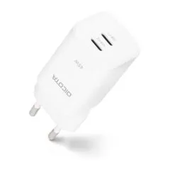 N Dicota 2-port GaN Wall Charger (45W) EU white