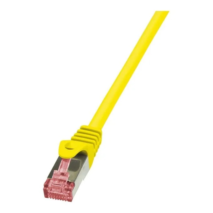 Patch Cable Cat.6 S/FTP yellow 10m, PrimeLine — image 1