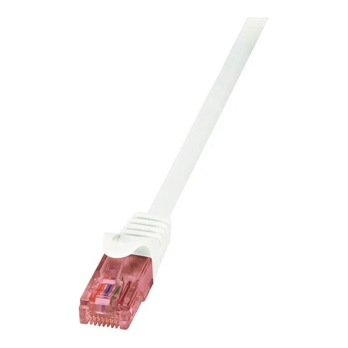Patch Cable Cat.6 U/UTP BC white,15m PrimeLine — image 1