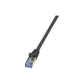 Patch Cable with Cat.7 black 1,0m — image 1
