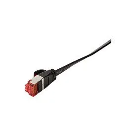 Patch Cable Flat Cat.6A Shielded 7,50m black — image 1